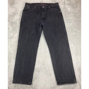 Vintage Wrangler Dale Earnhardt 3 Jeans Black Wash Denim Mens 36x29